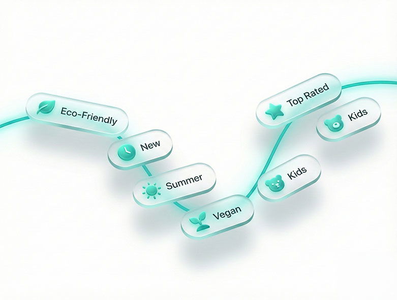 Tags illustration