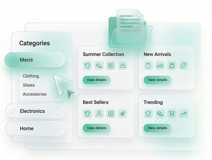 Categories illustration